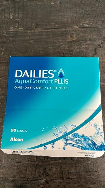 Contactlenzen doos 90 stuks Dailies aqua comfort plus + 3,25 beschikbaar voor biedingen