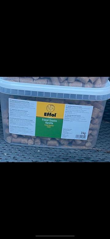 Effol Paardensnoepjes Wortel 3 kg emmer beschikbaar voor biedingen
