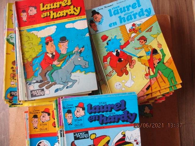 adv4610 laurel en hardy maandblad, Boeken, Stripboeken, Gelezen, Eén stripboek, Ophalen