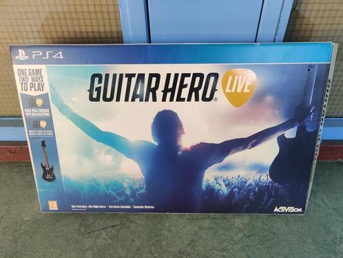Gitaar voor Guitar Hero Live PS4, Spelcomputers en Games, Games | Sony PlayStation 4, Zo goed als nieuw, Muziek, 1 speler, Vanaf 12 jaar
