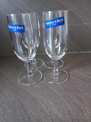 Villeroy & Boch Champagneglazen - Set van 4 beschikbaar voor biedingen