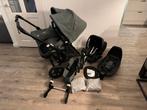 Bugaboo Donkey 5 duowagen met Maxi-Cosi en uitbreidingsset, Kinderen en Baby's, Kinderwagens en Combinaties, Verstelbare duwstang