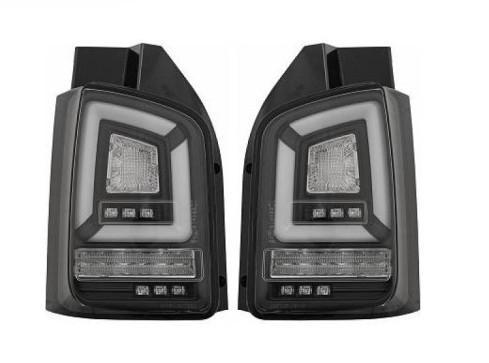 Achterlichten set VW T5 Zwart Transparant BJ 2010-2015, Auto diversen, Auto-accessoires, Nieuw, Ophalen of Verzenden