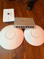 Unifi wifi set wifi access point, Computers en Software, Accesspoints, Ophalen of Verzenden, Zo goed als nieuw