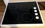 Keramische kookplaat, Witgoed en Apparatuur, Ophalen, Keramisch, 4 kookzones, Zo goed als nieuw