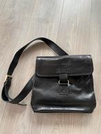 Handgemaakte Italiaanse schoudertas - 30x30x4 cm, Ophalen of Verzenden, Nieuw, Zwart