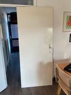 2x binnendeur wit 200x83 cm, Doe-het-zelf en Verbouw, Deuren en Horren, Ophalen, Gebruikt, 80 tot 100 cm, Binnendeur