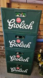 4 kratten Grolsch bier, Verzamelen, Biermerken, Ophalen, Nieuw, Flesje(s), Grolsch