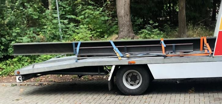 Te koop/ te ruil HEB280 balk 5,60m. Gezocht HEB240., Doe-het-zelf en Verbouw, Metalen, Gebruikt, IJzer, Ophalen