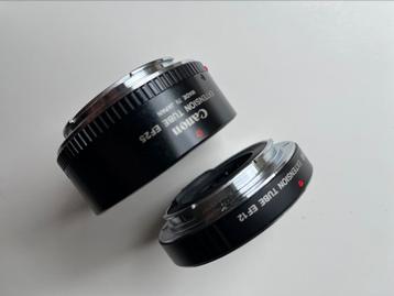 Canon ef tussenringen  ef 12 en ef 25 beschikbaar voor biedingen
