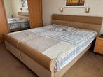 Pullman boxspring 2 persoons , elektrisch, Ophalen, Beige, Tweepersoons, Zo goed als nieuw