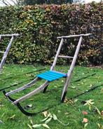Twee oude Zweedse stepsleeën, Antiek en Kunst, Ophalen of Verzenden
