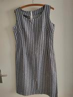 Vintage zomerjurk maat M zwart wit Italië, Maat 38/40 (M), Zwart, Ophalen of Verzenden, Zo goed als nieuw