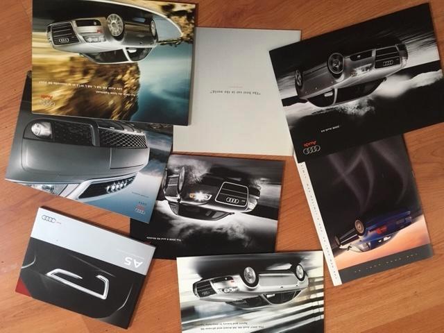 Audi A4 A5 A6 A8, S, RS of Allroad US brochure/auto folder, Boeken, Auto's | Folders en Tijdschriften, Zo goed als nieuw, Audi