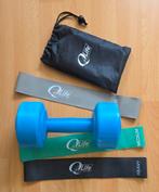 Fitness Set - Dumbbell + Weerstandsbanden,Light,Medium,Heavy, Ophalen, Zo goed als nieuw, Armen, Weerstandband
