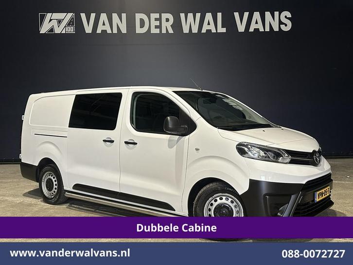 Toyota ProAce Worker 2.0 D-4D 145pk L3H1 Dubbele Cabine Euro, Auto's, Bestelauto's, Bedrijf, Te koop, ABS, Airbags, Airconditioning