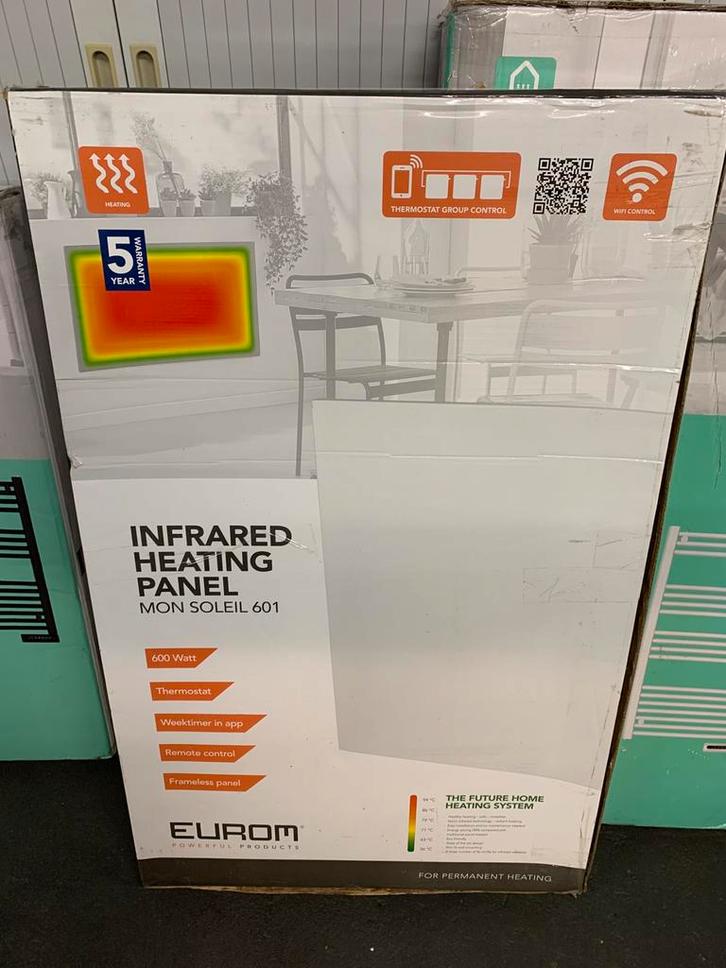 Infrarood paneel non soleil 601, Doe-het-zelf en Verbouw, Verwarming en Radiatoren, Overige typen, 30 tot 80 cm, 60 tot 150 cm