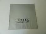 1981 Lincoln Full Line Prestige Brochure, Verzenden, Gelezen, Overige merken