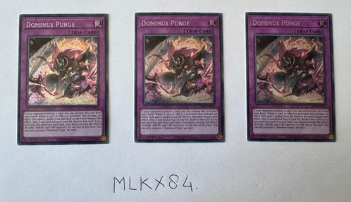 YuGiOh - Dominus Purge - INFO-EN078 - Secret Rare, Hobby en Vrije tijd, Verzamelkaartspellen | Yu-gi-Oh!, Nieuw, Meerdere kaarten