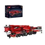 Mould King 17008 Liebherr LTM 11200 Rood Hijskraan, Ophalen, Zo goed als nieuw, Overige merken