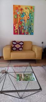 Leren Love Seat Lederland - ZGAN + Garantie!, Huis en Inrichting, Ophalen, Tweepersoons, Zo goed als nieuw, Minder dan 150 cm