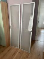 Gratis 2x pax deuren mat glas, Ophalen, Gebruikt, 50 tot 100 cm, Glas