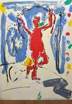 Zeefdruk Dominique Chan - San Pu, Antiek en Kunst, Kunst | Litho's en Zeefdrukken, Ophalen of Verzenden