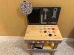 Janod Werkbank Brico Kids + Gereedschap, Ophalen, Gebruikt, Meubelstuk of Keukentje
