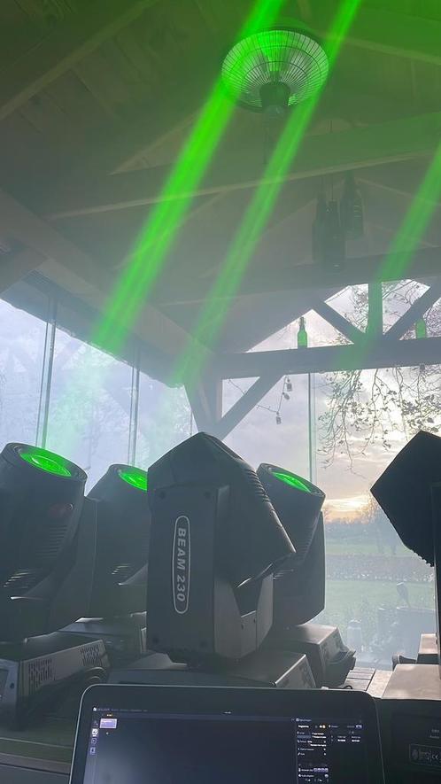 5R Beam 230W movinghead (Sharpy copy), Muziek en Instrumenten, Licht en Laser, Gebruikt, Ophalen