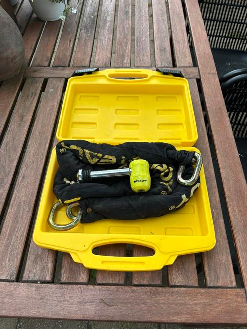 STEADY multifuctionele kettingslot  SCM VbV goedgekeurd 2 m, Caravans en Kamperen, Caravan accessoires, Gebruikt, Ophalen of Verzenden