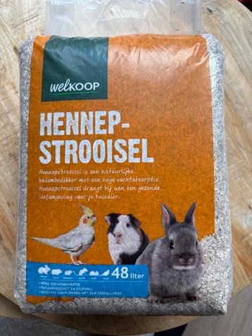 Hennepstrooisel beschikbaar voor biedingen