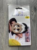 Nog nieuw in plastic: 3 Clips voor afhangende BH Bandjes, Ophalen of Verzenden, Overige kleuren, Overige typen