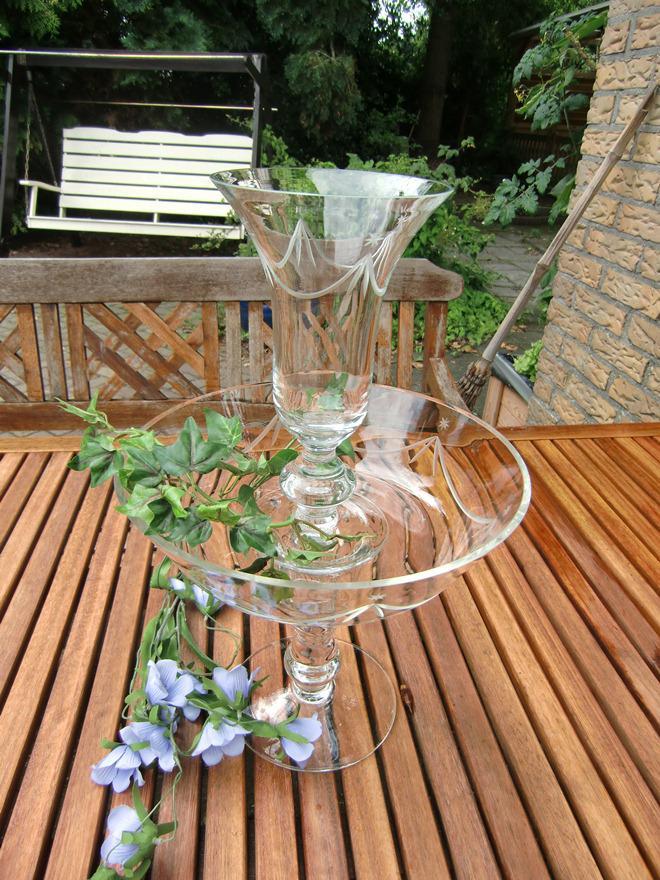 Erg mooie set van kristal voor uw feesttafel., Antiek en Kunst, Antiek | Glas en Kristal, Ophalen of Verzenden