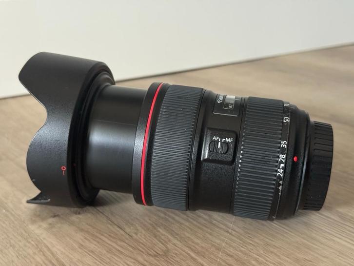 Canon EF 24-70mm f/2.8L II USM, Audio, Tv en Foto, Fotografie | Lenzen en Objectieven, Gebruikt, Standaardlens, Zoom, Ophalen