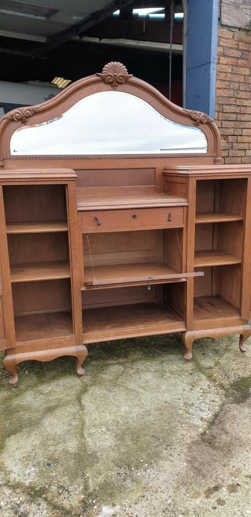 Art deco buffetkast dressoir, Huis en Inrichting, Kasten | Buffetkasten, Zo goed als nieuw, Minder dan 100 cm, 25 tot 50 cm, Kersenhout