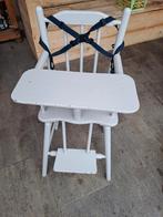 Houten kinderstoel met tuigje, Kinderen en Baby's, Kinderstoelen, Ophalen, Gebruikt, Overige typen