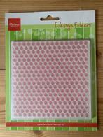Design folder embos. bolletjes DF3431 Marianne design nieuw., Hobby en Vrije tijd, Kaarten | Zelf maken, Ophalen of Verzenden