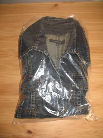 Josephine Spijkerjasje Contrakleurig stiksel Mt. 36 Vintage beschikbaar voor biedingen