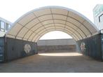 Field Containeroverkapping / opslagshelter tussen 2x 40ft co