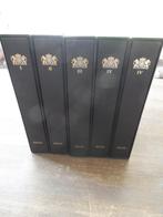 6 DAVO albums NEDERLAND, Verzenden, T/m 1940, Gestempeld