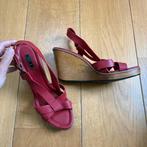 Rode pumps met hoge sleehak maat 41 Zara, Kleding | Dames, Schoenen, Zara, Nieuw, Rood, Sandalen of Muiltjes