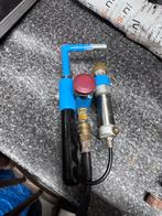 Fritz emde pistool met drukmeter ingebouwd in kist, Ophalen of Verzenden, Gebruikt