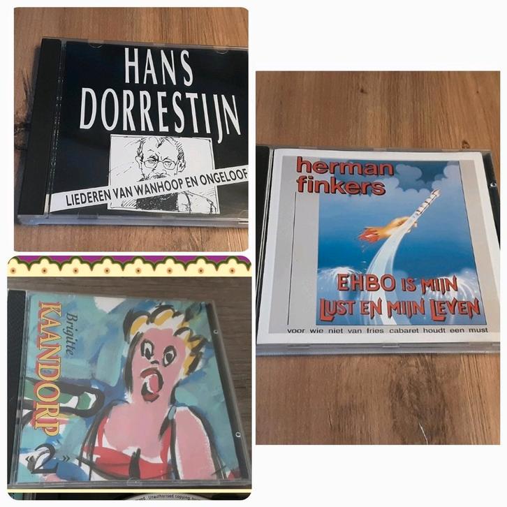 3 CD's Nederlandse Cabaret: Dorrestijn, Finkers, Kaandorp, Cd's en Dvd's, Cd's | Humor en Cabaret, Gebruikt, Ophalen of Verzenden