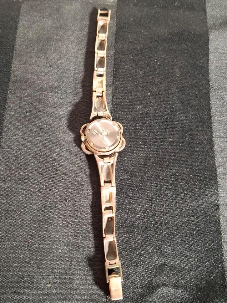 Vintage Dameshorloge - zilveren bandje., Sieraden, Tassen en Uiterlijk, Antieke sieraden, Armband, Zilver, Ophalen of Verzenden
