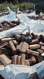 ✅️🧱30M2 GEBAKKEN WAALTJES.  IN BIGBAGS, Ophalen of Verzenden, Keramiek, Klinkers