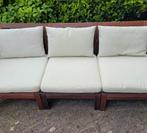 Drie persoons Ikea Applaro tuinbank, Tuin en Terras, Ophalen, Gebruikt, 3 zitplaatsen, Loungeset