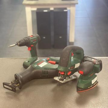 Bosch Gereedschap Set | Decoupeerzaag + Schuurmachine + Boor beschikbaar voor biedingen