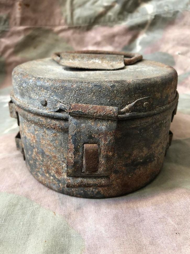 duitse ww1 cavalerie wagenvet pot, Verzamelen, Militaria | Algemeen, Landmacht, Embleem of Badge, Duitsland, Ophalen of Verzenden