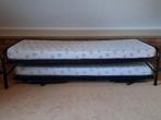 Onderschuifbed, Ophalen, Zo goed als nieuw, Eenpersoons, 90 cm