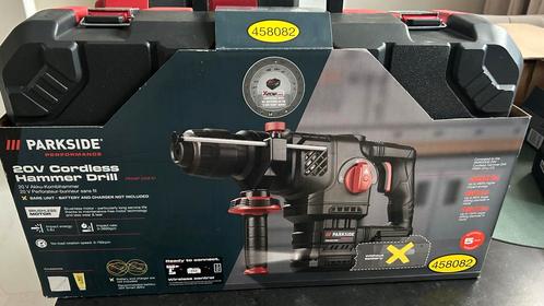 Parkside Performance 20V Accu Boorhamer - Nieuw, Doe-het-zelf en Verbouw, Gereedschap | Boormachines, Nieuw, Boor- en/of Breekhamer